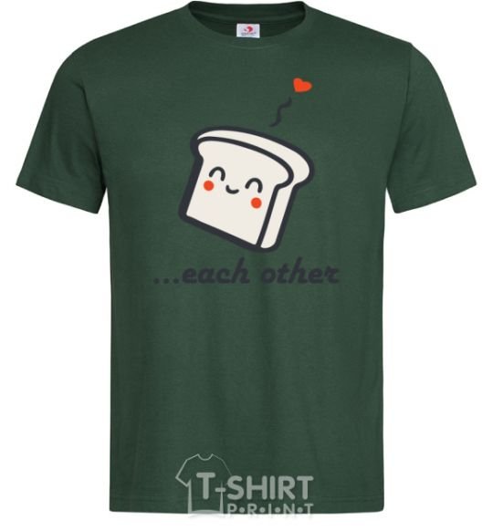 Мужская футболка Bread Темно-зеленый фото
