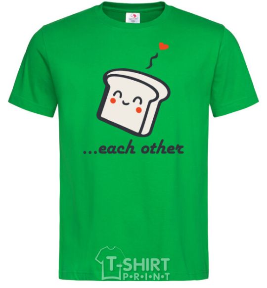 Men's T-Shirt Bread kelly-green фото