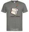 Men's T-Shirt Bread dark-grey фото