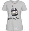 Women's T-shirt Nutella grey фото