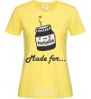 Women's T-shirt Nutella cornsilk фото