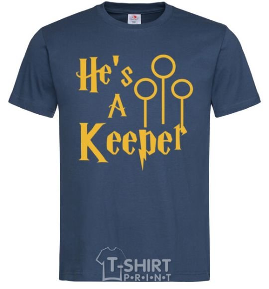 Мужская футболка Keeper Темно-синий фото