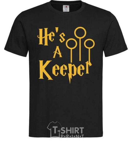 Men's T-Shirt Keeper black фото