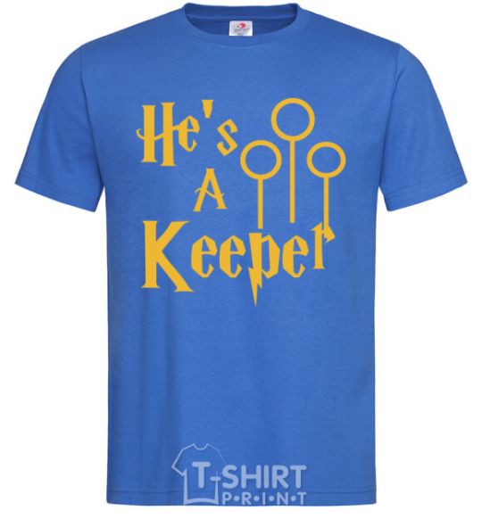 Men's T-Shirt Keeper royal-blue фото