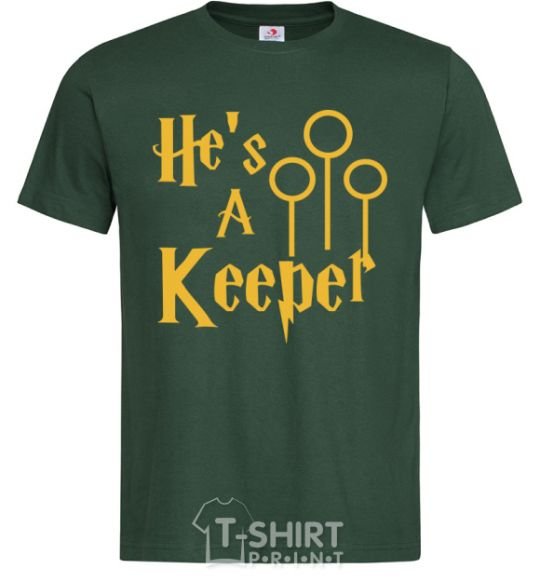 Men's T-Shirt Keeper bottle-green фото