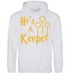 Men`s hoodie Keeper sport-grey фото