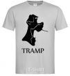 Men's T-Shirt TRAMP grey фото