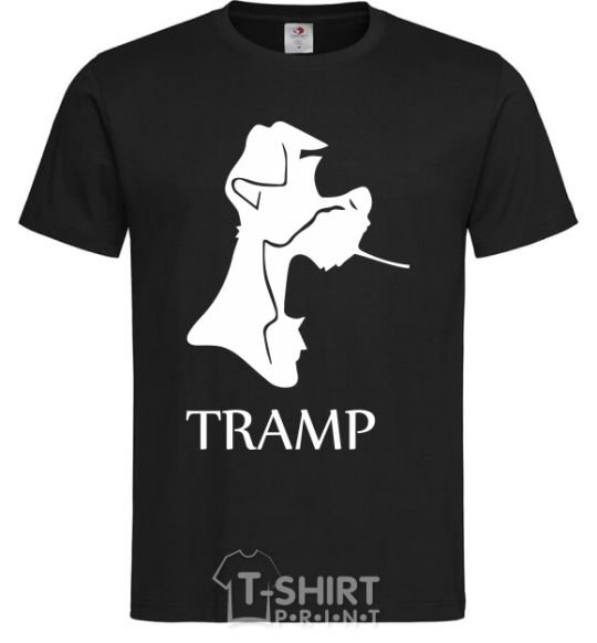 Men's T-Shirt TRAMP black фото