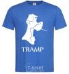 Men's T-Shirt TRAMP royal-blue фото
