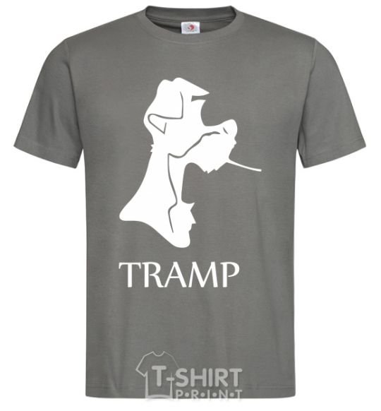 Men's T-Shirt TRAMP dark-grey фото