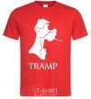 Men's T-Shirt TRAMP red фото
