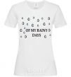 Women's T-shirt of my rainy days White фото