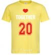 Men's T-Shirt Together 20 cornsilk фото
