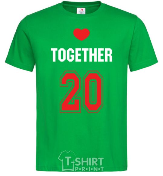 Men's T-Shirt Together 20 kelly-green фото