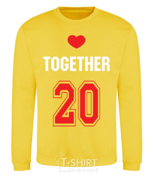 Sweatshirt Together 20 yellow фото
