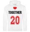Men`s hoodie Together 20 White фото