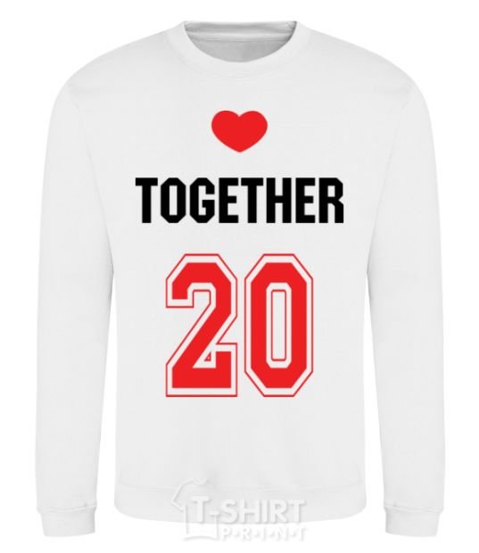 Sweatshirt Together 20 White фото