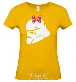 Women's T-shirt Starwars lady cornsilk фото