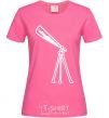 Женская футболка TELESCOPE Ярко-розовый фото