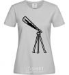 Women's T-shirt TELESCOPE grey фото