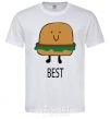 Men's T-Shirt BEST Burger White фото