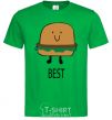 Men's T-Shirt BEST Burger kelly-green фото