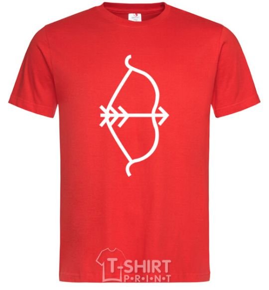 Men's T-Shirt BOW red фото