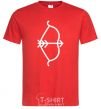 Men's T-Shirt BOW red фото
