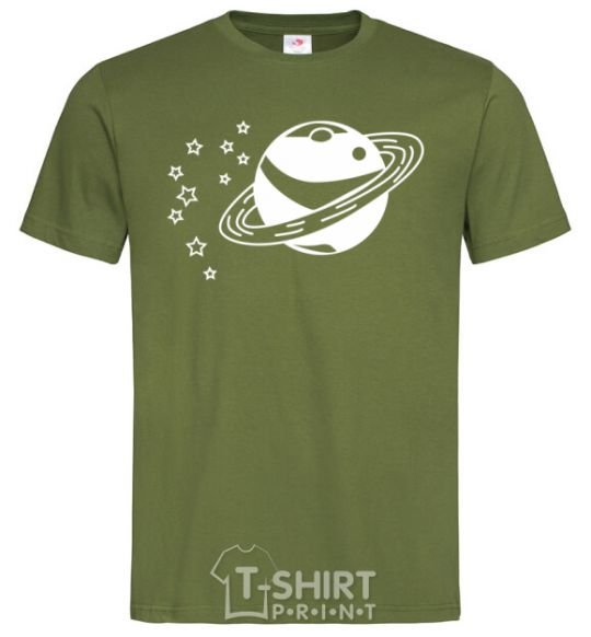 Men's T-Shirt STARRY PLANET millennial-khaki фото