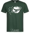 Мужская футболка STARRY PLANET Темно-зеленый фото