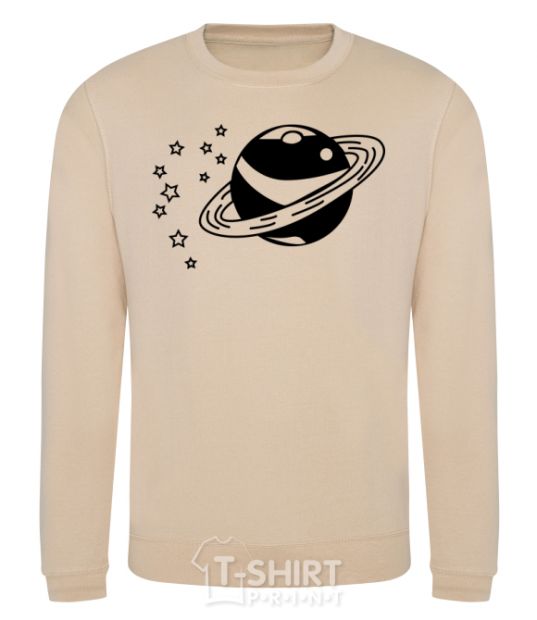 Sweatshirt STARRY PLANET sand фото