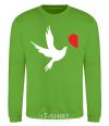 Sweatshirt AMORE orchid-green фото