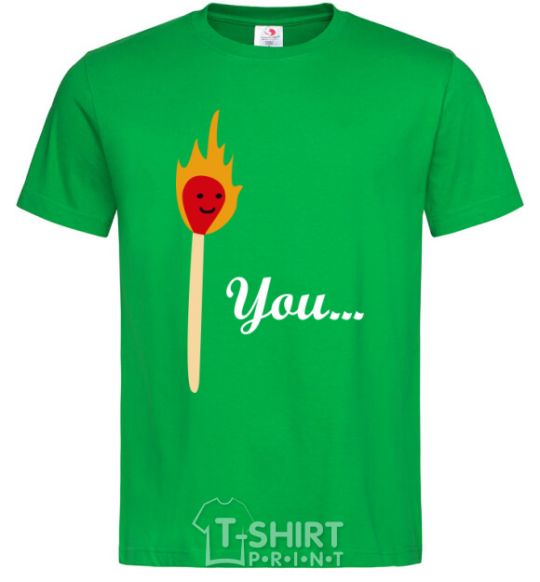 Men's T-Shirt Matches kelly-green фото