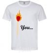 Men's T-Shirt Matches White фото