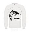 Sweatshirt FISHING White фото