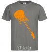 Men's T-Shirt Guitar dark-grey фото