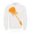 Sweatshirt Guitar White фото