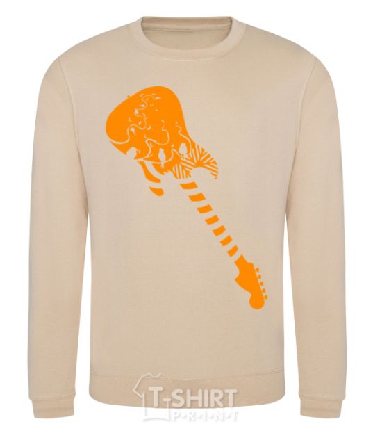 Sweatshirt Guitar sand фото