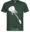 Men's T-Shirt Guitar bottle-green фото