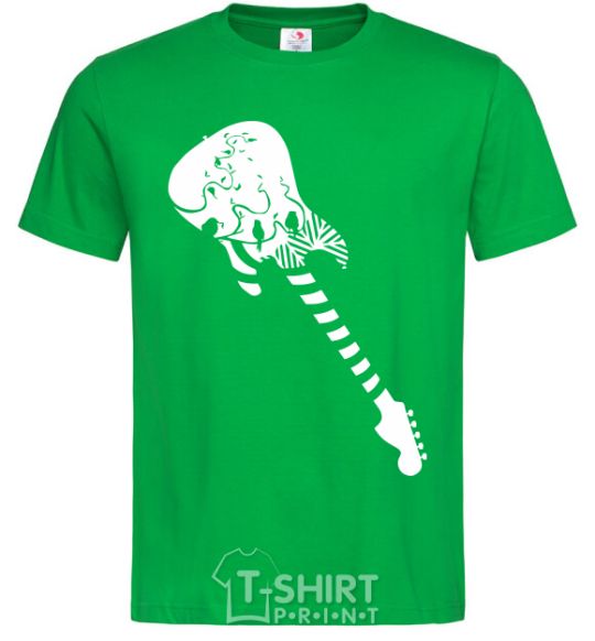 Men's T-Shirt Guitar kelly-green фото