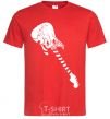 Men's T-Shirt Guitar red фото