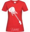 Women's T-shirt Guitar red фото