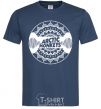 Men's T-Shirt Arctic monkeys Logo navy-blue фото