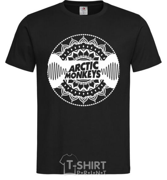 Men's T-Shirt Arctic monkeys Logo black фото