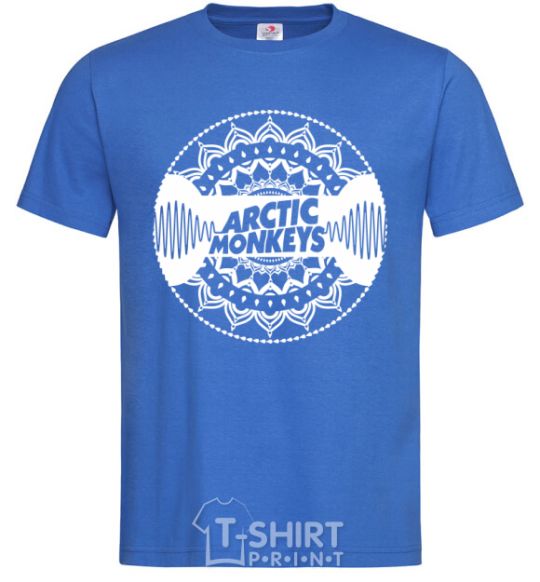 Men's T-Shirt Arctic monkeys Logo royal-blue фото