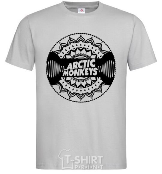 Men's T-Shirt Arctic monkeys Logo grey фото