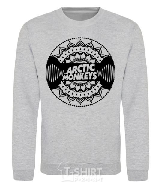 Sweatshirt Arctic monkeys Logo sport-grey фото