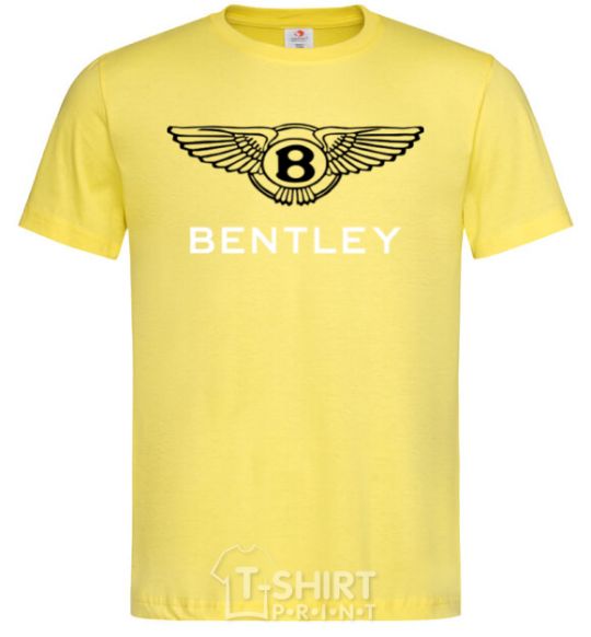 Men's T-Shirt BENTLEY cornsilk фото