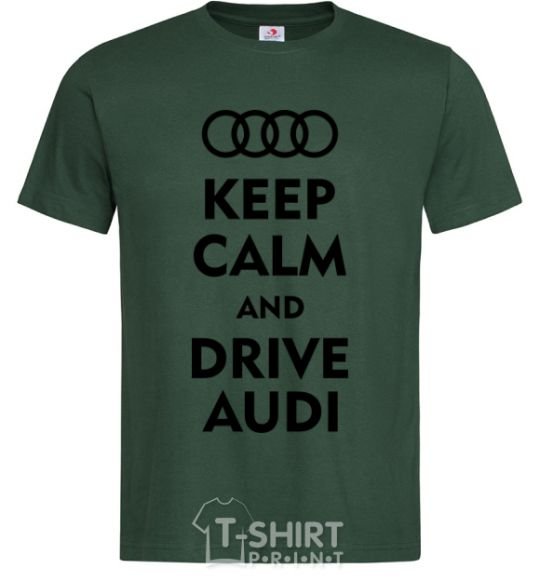 Men's T-Shirt Drive audi bottle-green фото