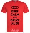 Men's T-Shirt Drive audi red фото